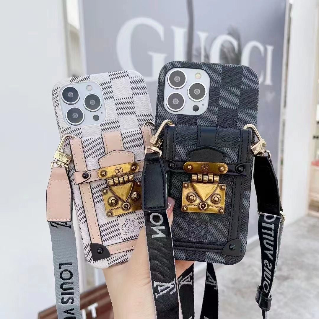 Fashion Gird Phone Case For iPhone