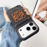 Denim design Phone Case For iPhone