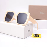 Luxury Large Frame Sunglasses Y-535s