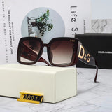 Woman's Thick Frame Fashion Sunglasses 3801s