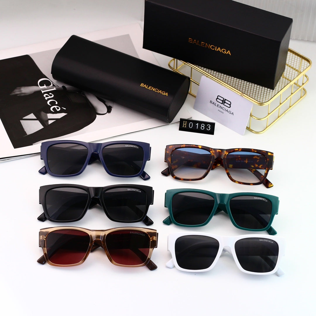 Fashion Square Frame Sunglasses 0183s