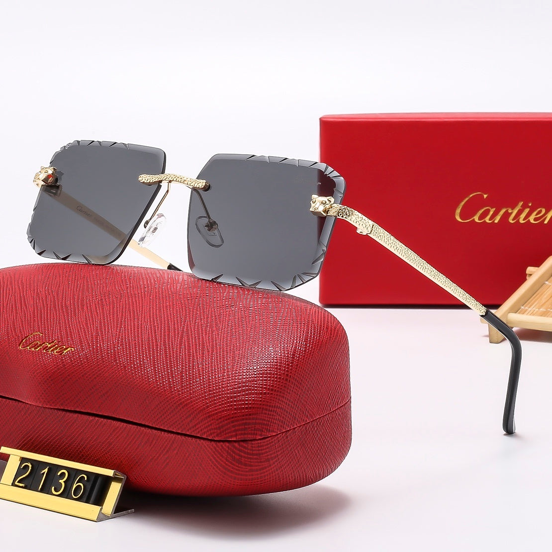 Fashion hot 5 color sunglasses 2136s