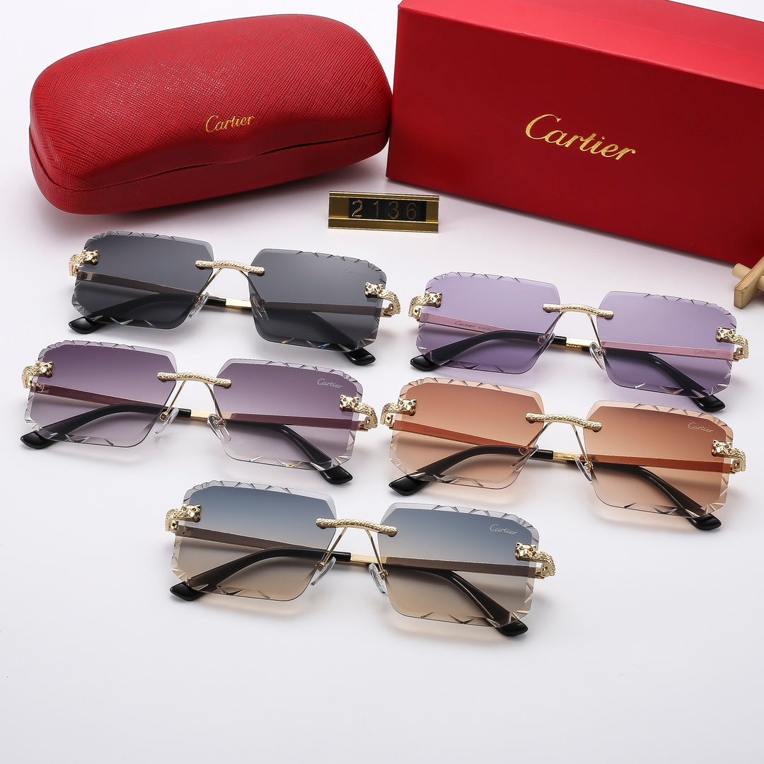 Fashion hot 5 color sunglasses 2136s