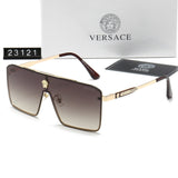 Retro Metal Letter Sunglasses 23121s