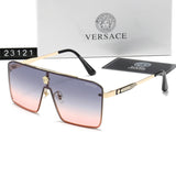 Retro Metal Letter Sunglasses 23121s