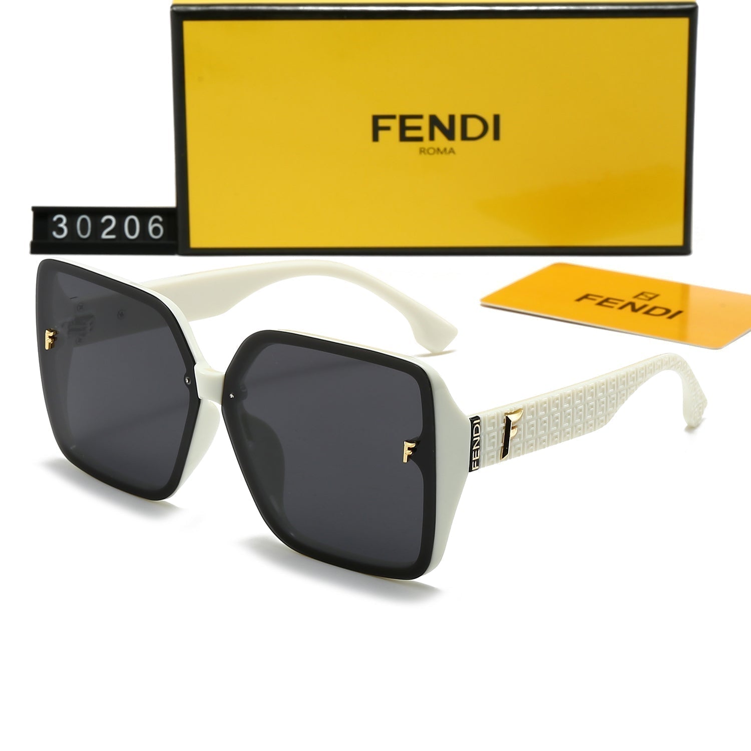 Square frame holiday sunglasses 30206s