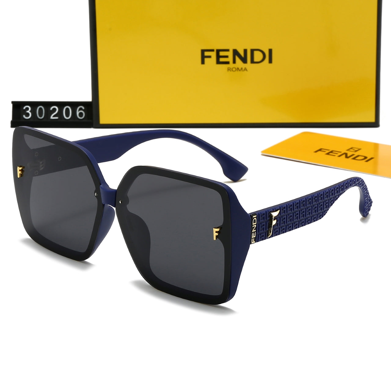 Square frame holiday sunglasses 30206s