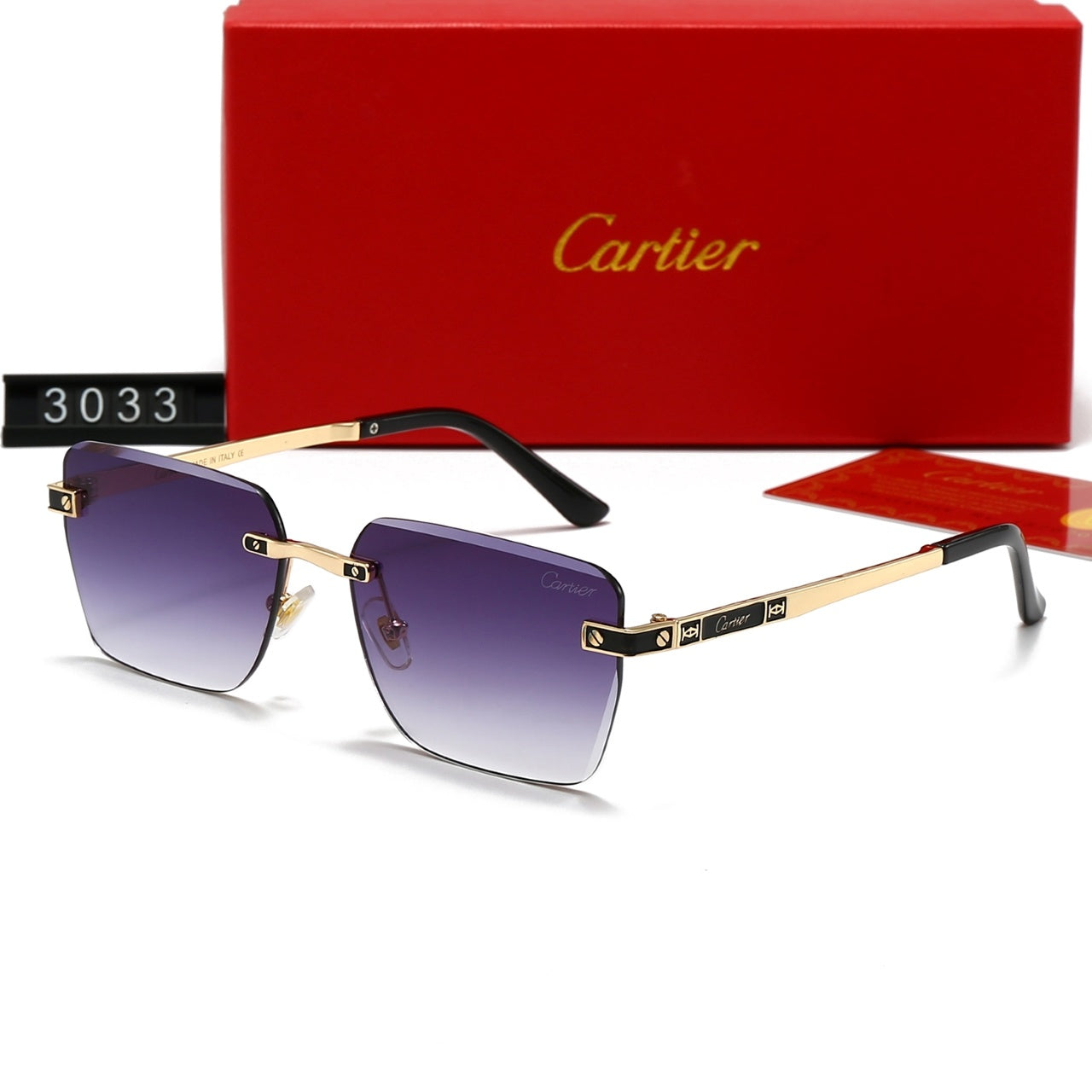 Fashion hot 7 color sunglasses 3033s